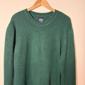 GAP Men's Forest Green Crewneck Sweater